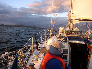 Arriving at Friendly Cove