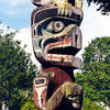 West coast totem pole