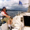 Man sailing the Agua Verde